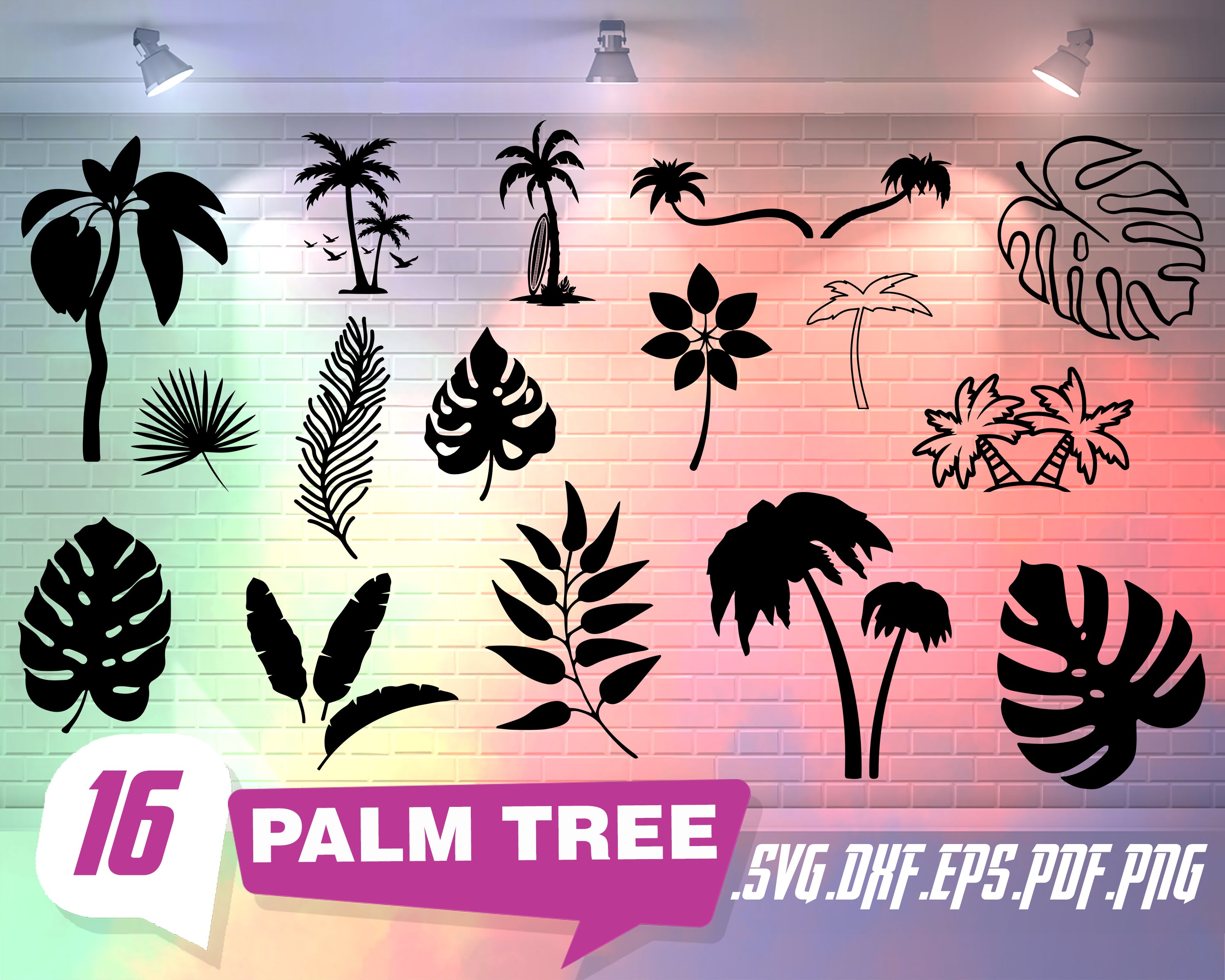 Download Palm Tree Svg Palm Tree Svg Summer Svg Palm Cricut Palm Vector Pa Clipartic