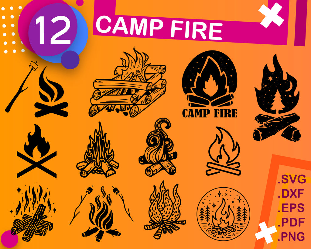 Download Camp Fire Svg Camping Svg Camp Svg Camp Life Svg Fire Svg Camper Clipartic