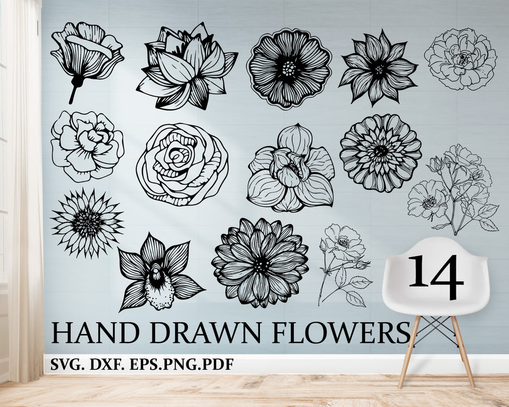 Free Free 127 Flower Svg Download SVG PNG EPS DXF File