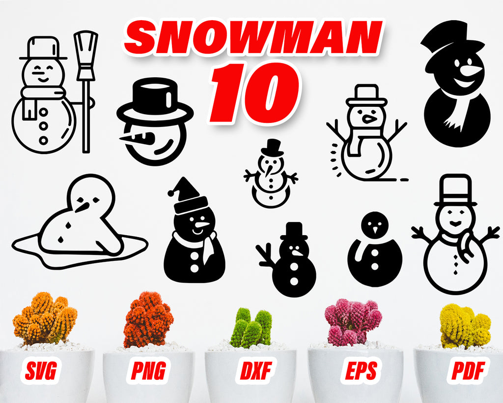 Free Free 311 Silhouette Snowman Svg SVG PNG EPS DXF File