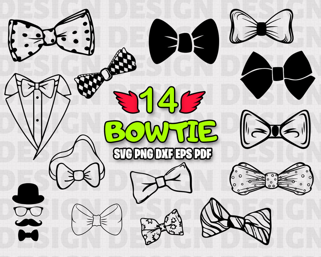 Download Bowtie Svg Bow Tie Bundle Bow Tie Vector Bow Tie Clipart Bow Tie C Clipartic