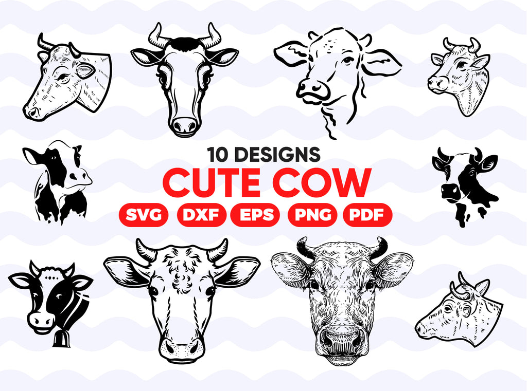 Free Free 312 Baby Cow Head Svg SVG PNG EPS DXF File