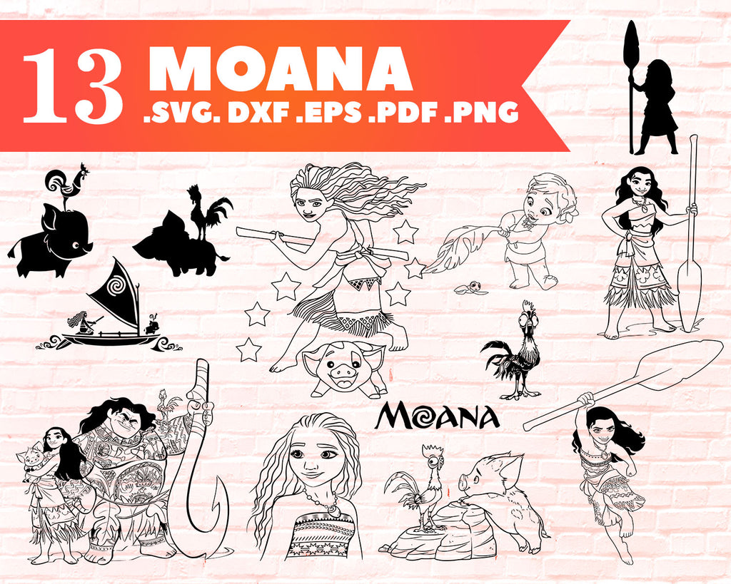 Download Moana Svg Moana Bundle Maui Svg Bundle Moana Cut File Moana Clipar Clipartic