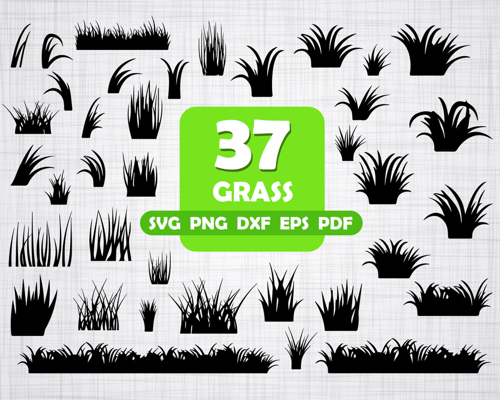 Download Grass Svg Bundle Grass Svg Grass Clipart Grass Cut Files For Silhou Clipartic