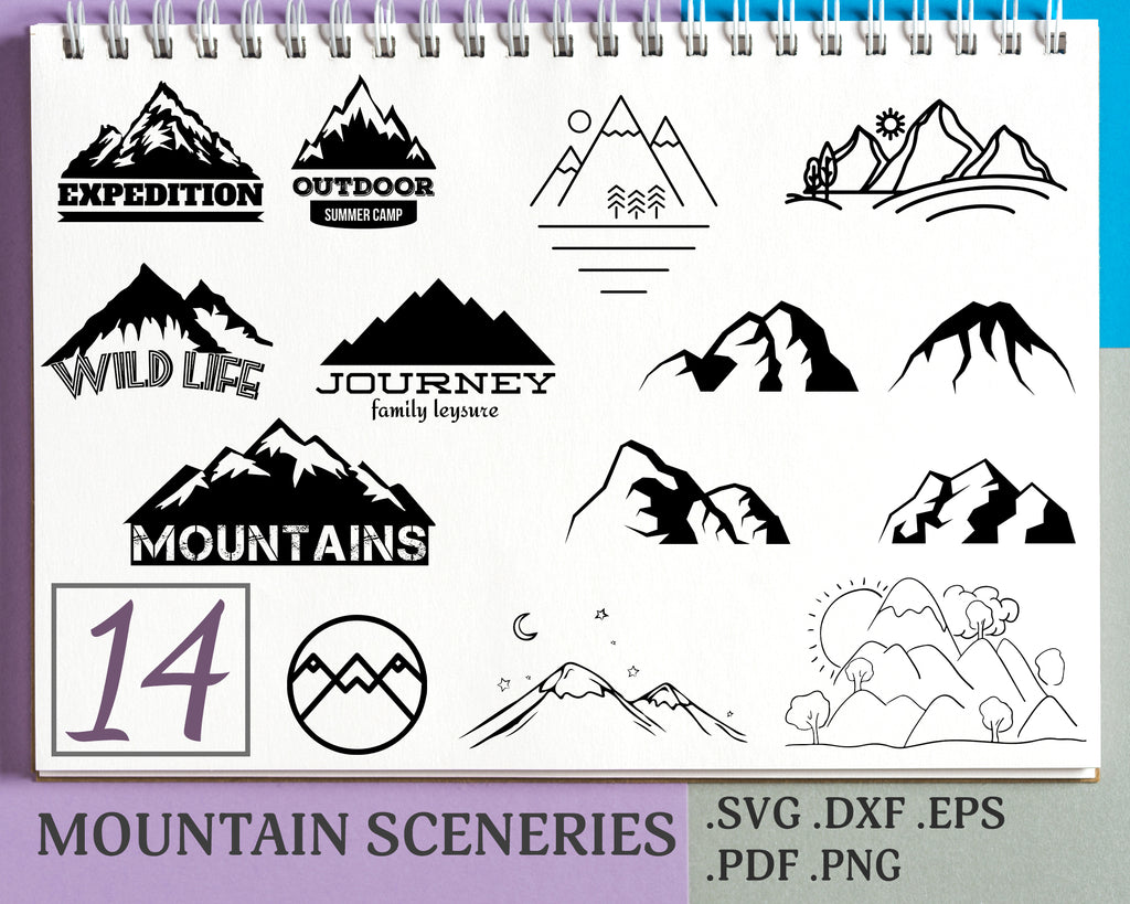 Free Free 95 Mountain Line Svg SVG PNG EPS DXF File