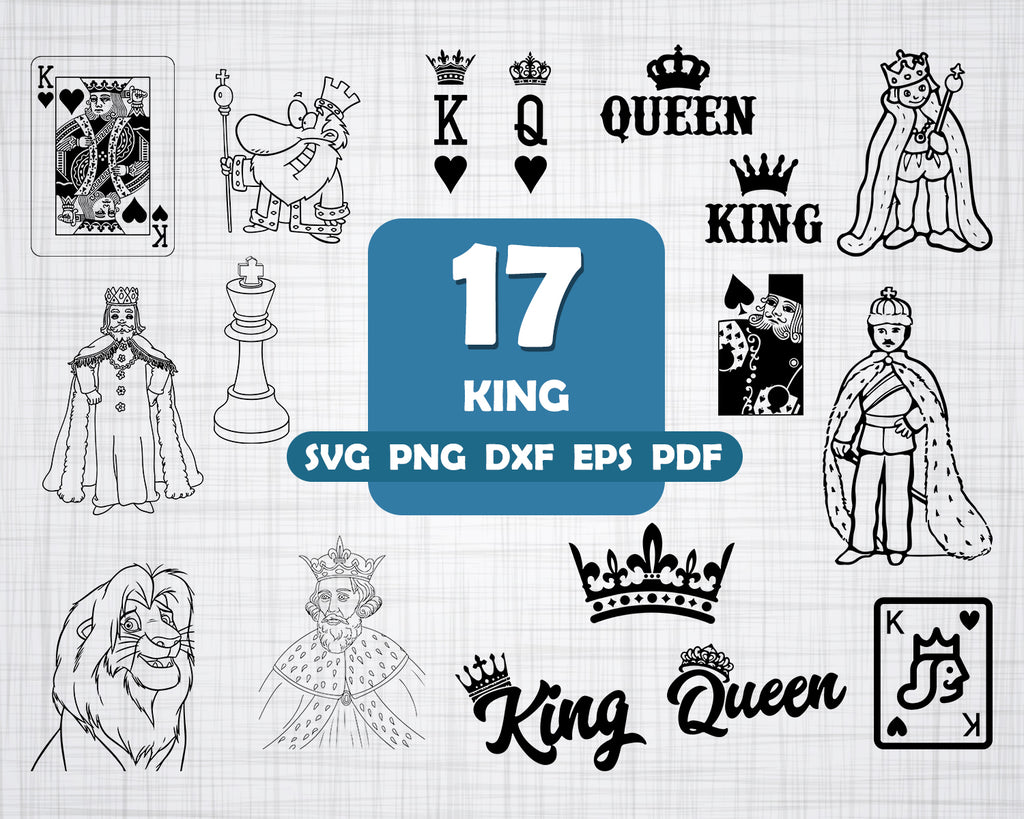 Download King Svg Royal Couple T Shirt Design Svg King Queen Svg Svg Cutting Clipartic