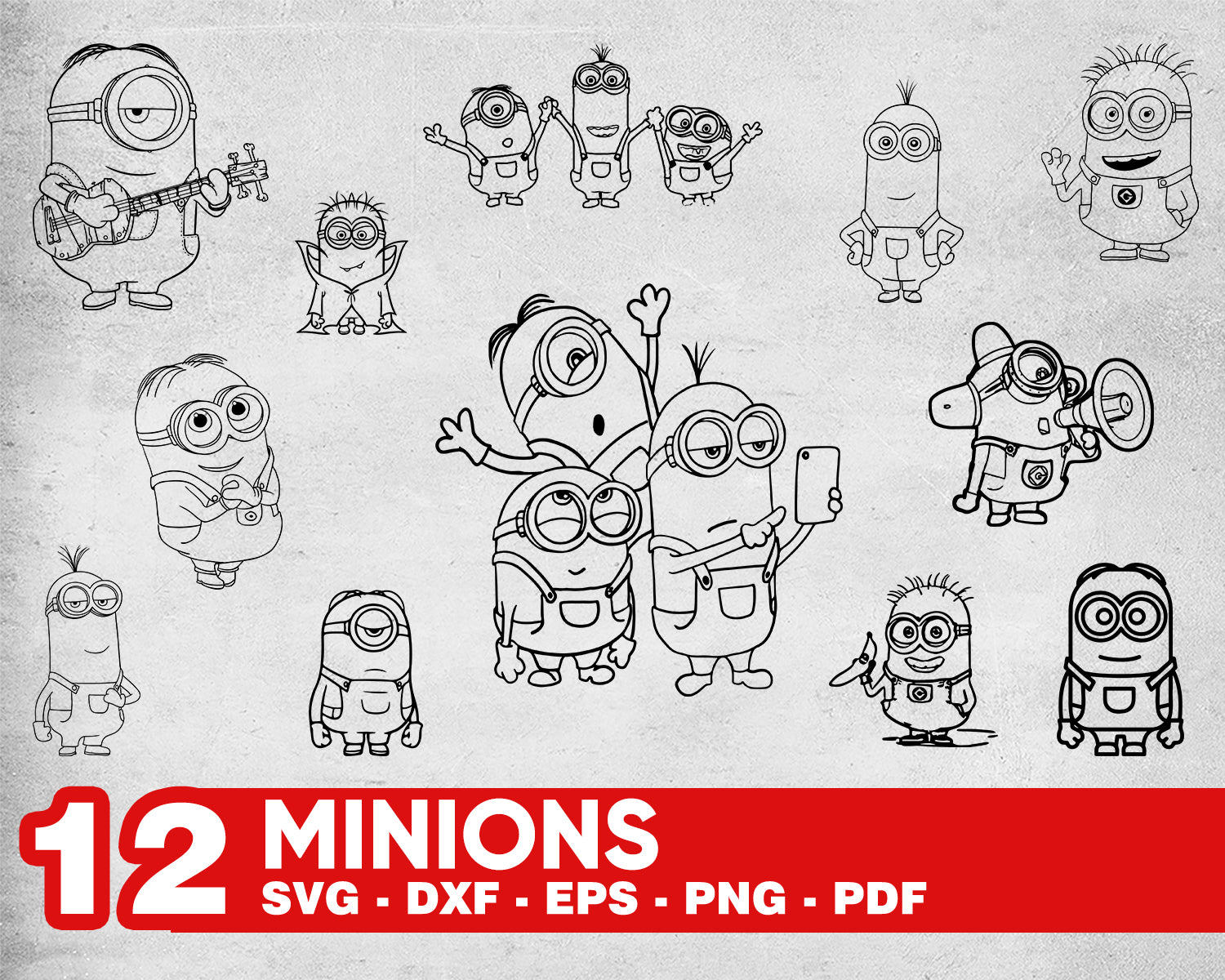 Download Minions Sgv Minion Svg Despicable Me Svg Minion Party Minions Birt Clipartic