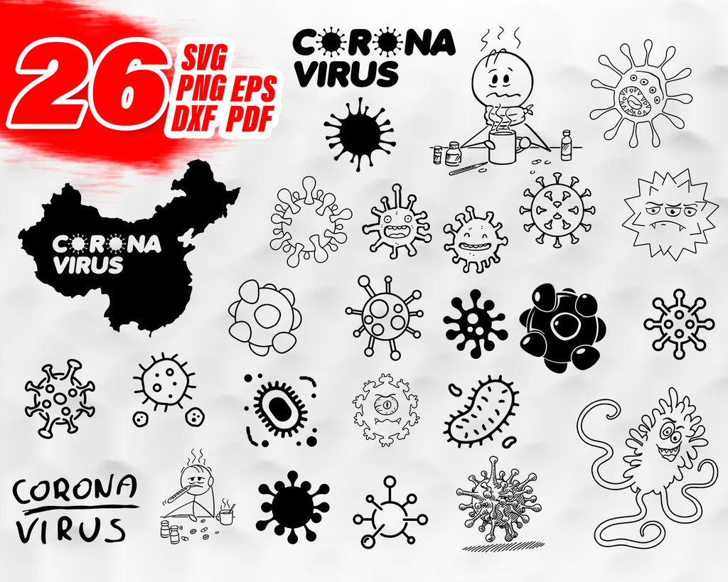 Download Corona virus svg, covid-19,Virus svg, coronavirus clipart ...