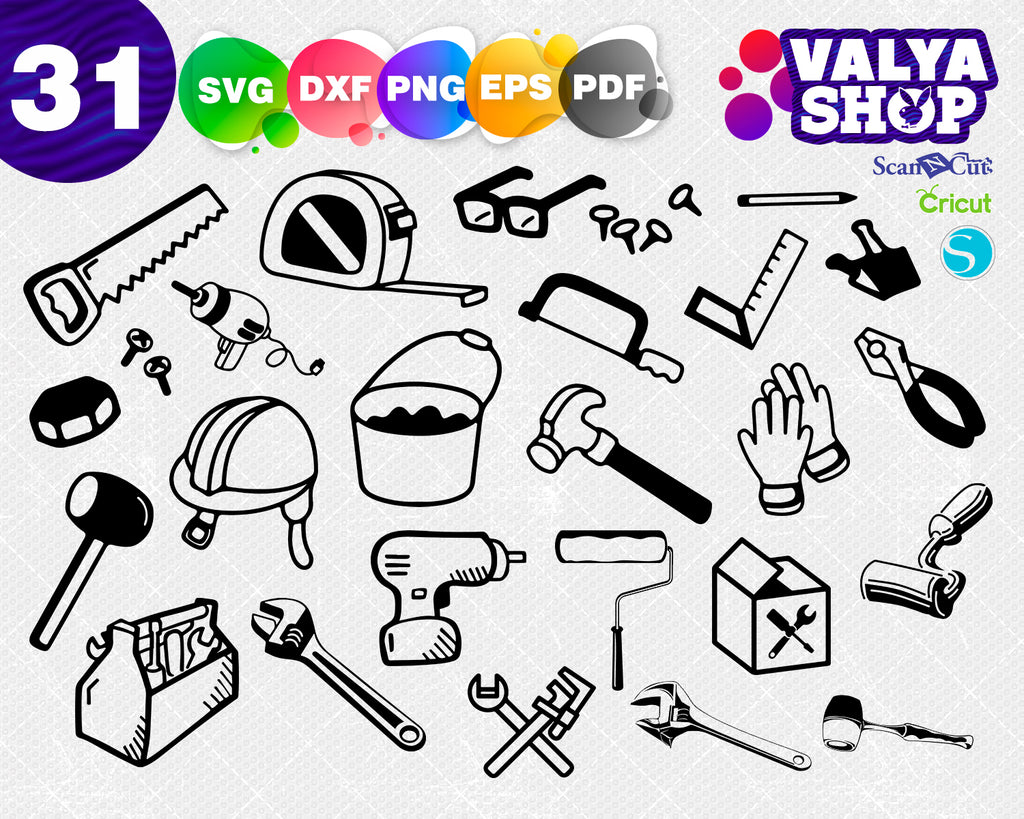 Download Kits Craft Supplies Tools Tool Svg Tool Monogram Digital Clipart For Design Cut Files Print Or More Dxf Png Tool Monogram Svg Instant Files Download Svg