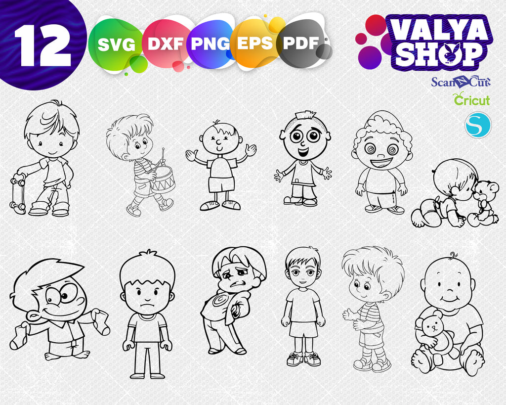 Free Free Child Clipart Svg 621 SVG PNG EPS DXF File