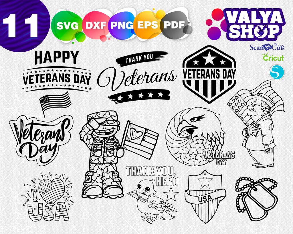 Download Veteran S Day Svg Memorial Day Svg Army Svg Design Patriotic Svg File Clipartic