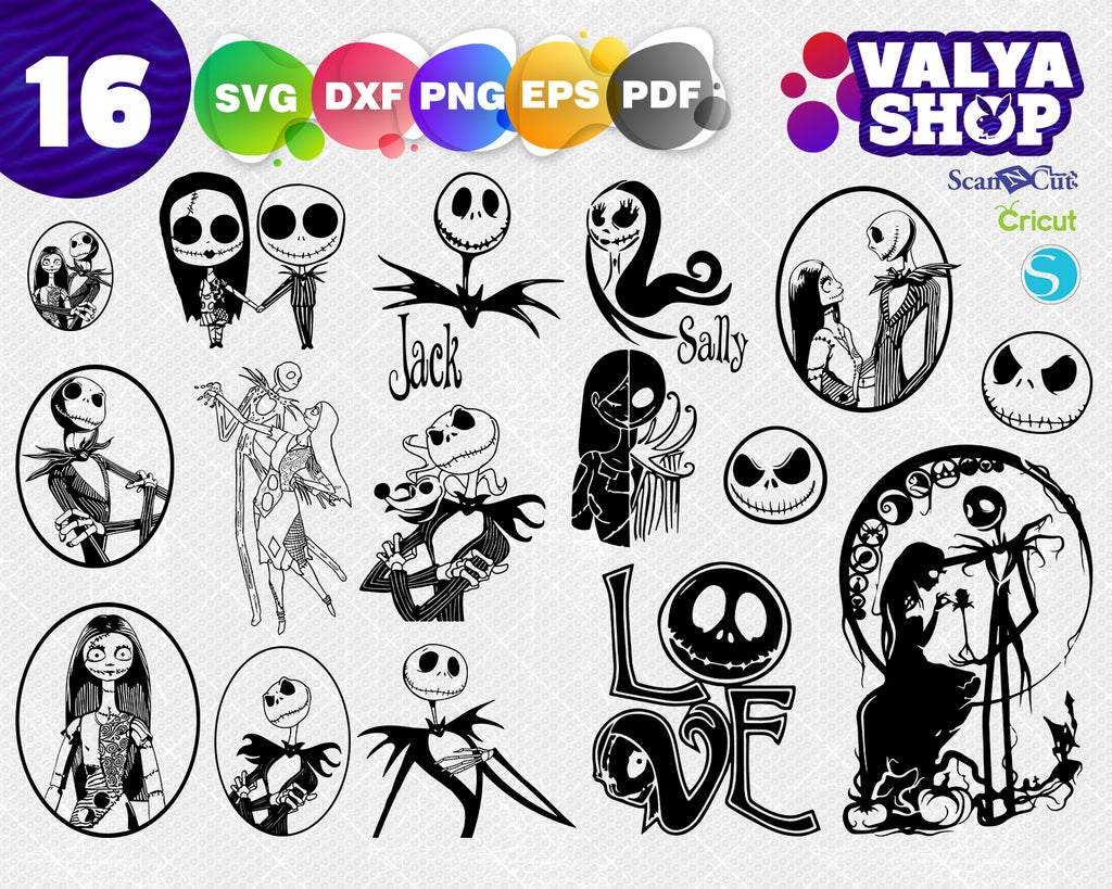 Download Jack skellington svg, nightmare before Christmas svg, cut ...