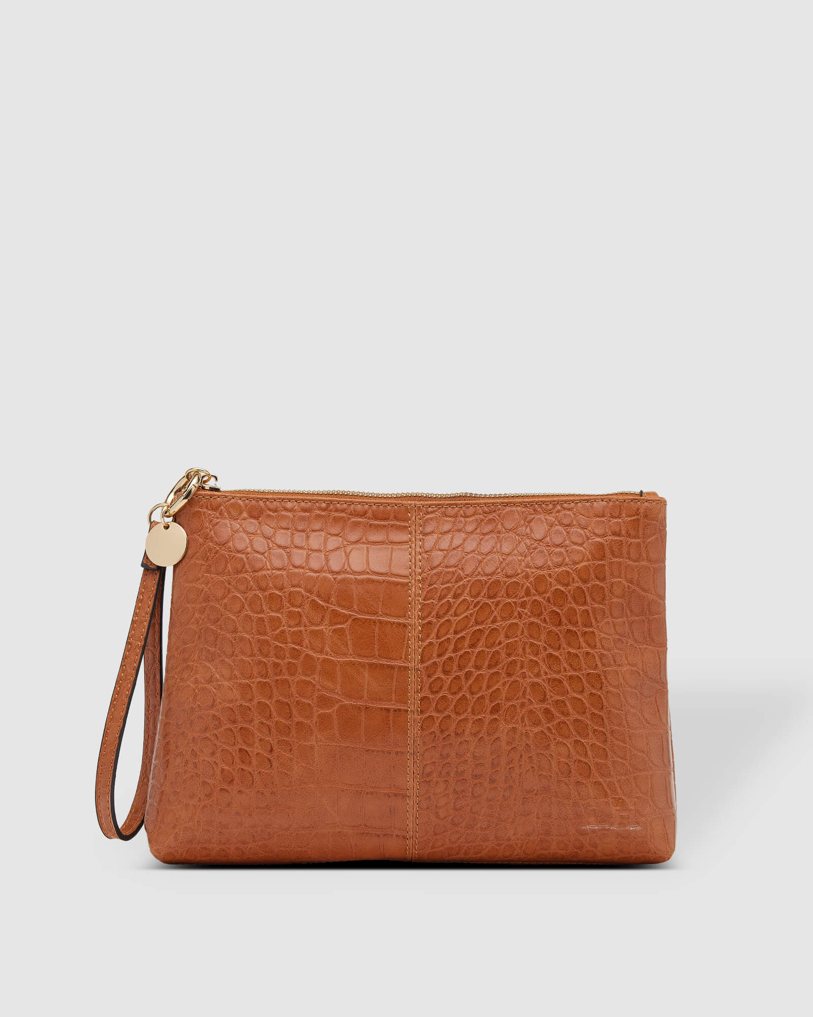 Straat Afdaling Seraph Gracie Croc Cognac Clutch – One Country Mouse
