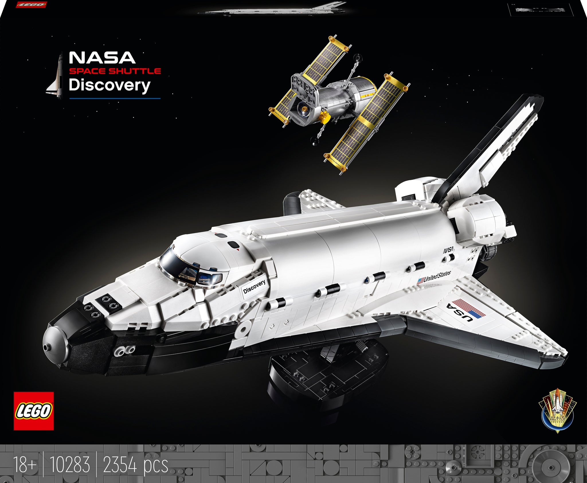 【レゴ🄬 大人向けセット】NASAスペースシャトルディスカバリー号 10283 – レゴランド・ジャパン公式オンラインストア