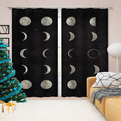 Bal-Moon Lunar Phase Curtain Set