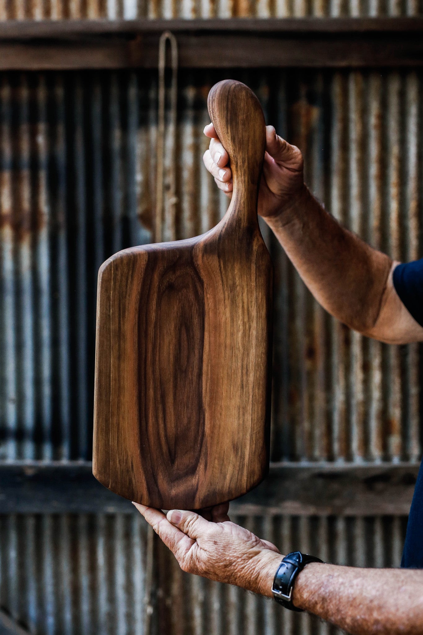 219. Black Walnut Serving Board