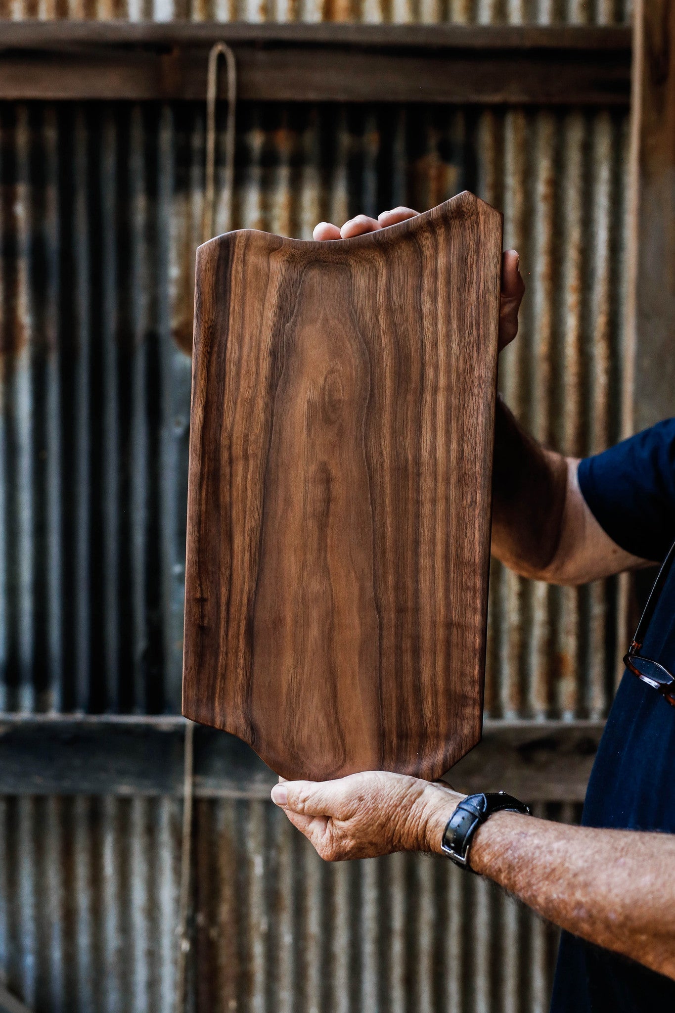 385. Black Walnut Serving Board