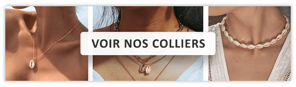 colliers coquillages