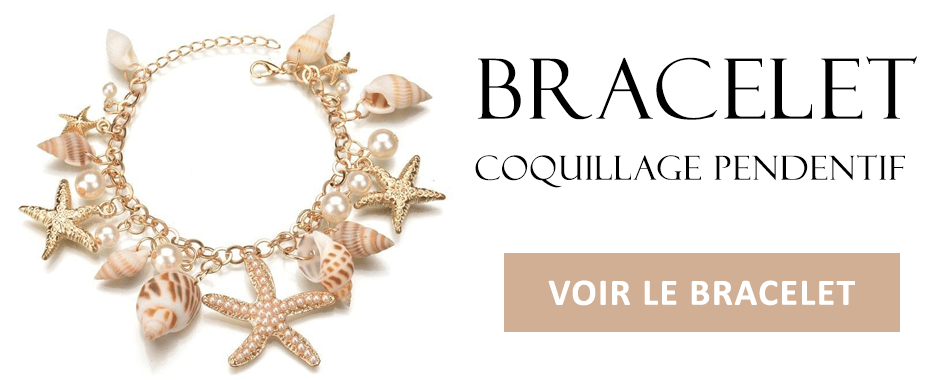 bracelet coquilles saint jacques