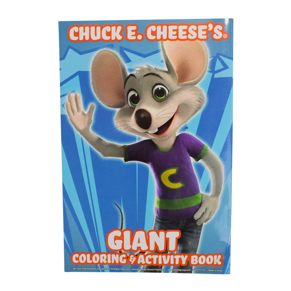 Giant Kids Coloring & Activity Book – Chuck E. Cheese Store