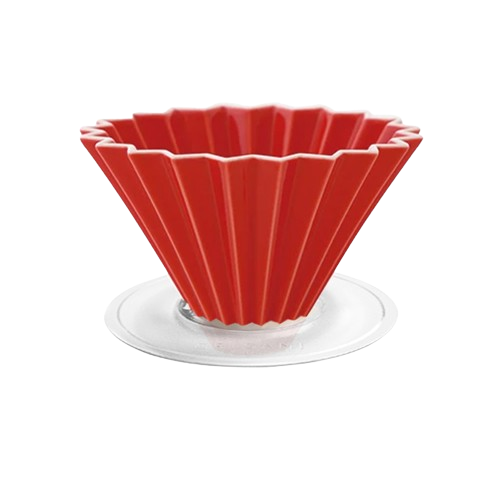 Red Origami Dripper