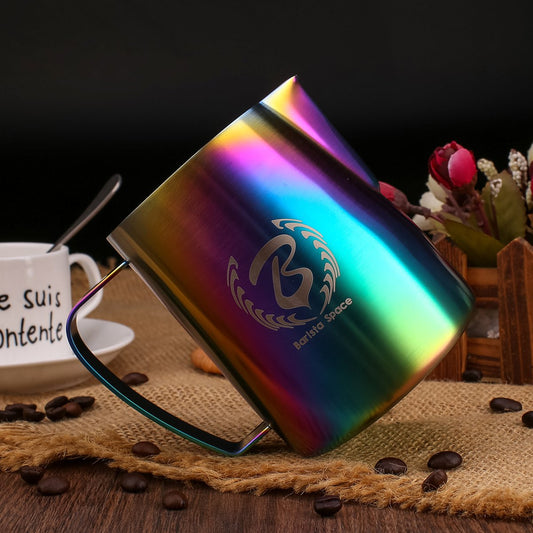 Barista Space Sandy Rainbow Milk Pitcher - فولت VOLT