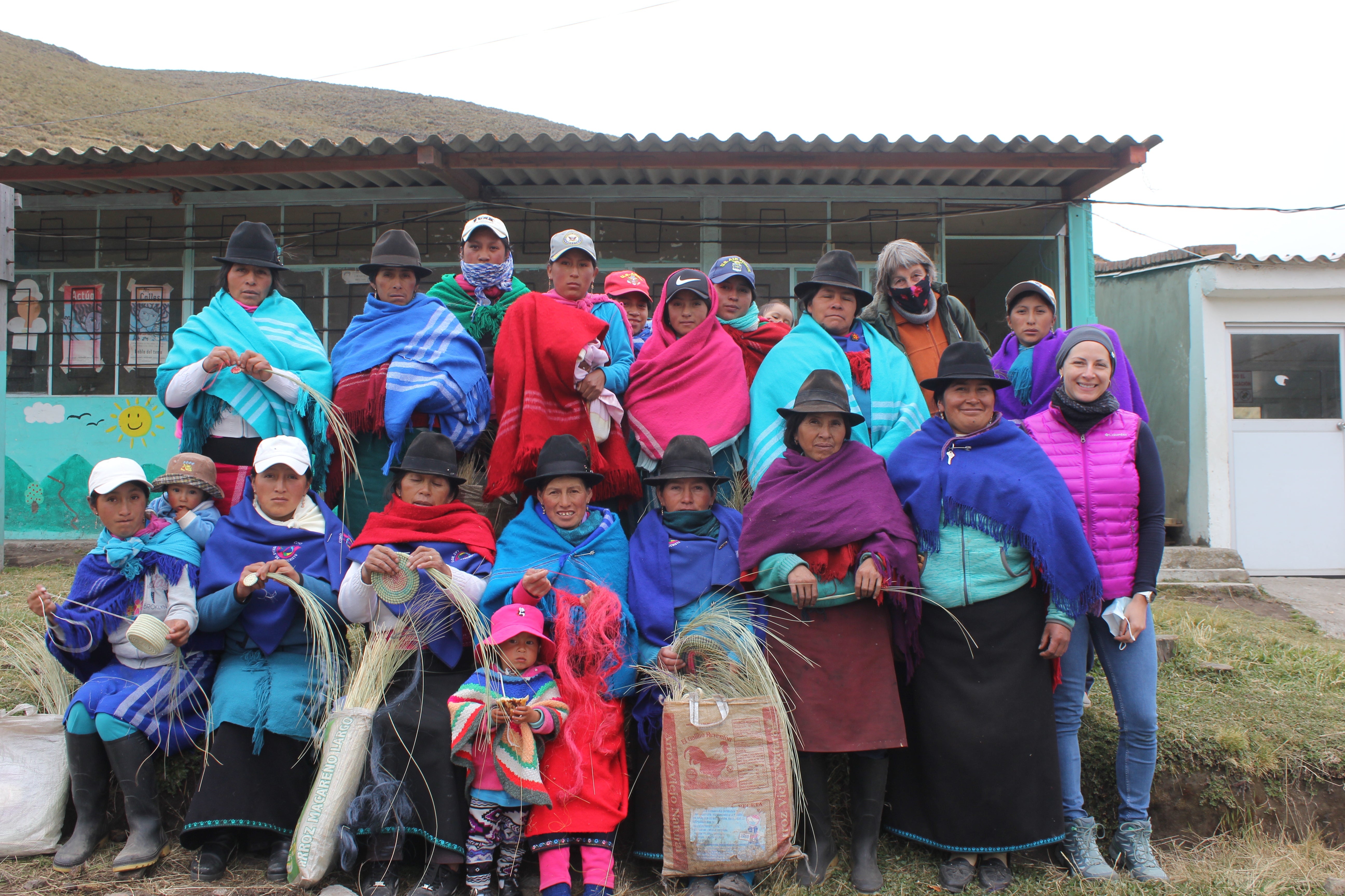 indigenous women Andes weavers