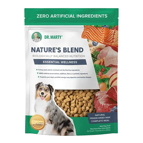 Dr Marty's Freeze Dried Raw Dog Food Essential Wellness