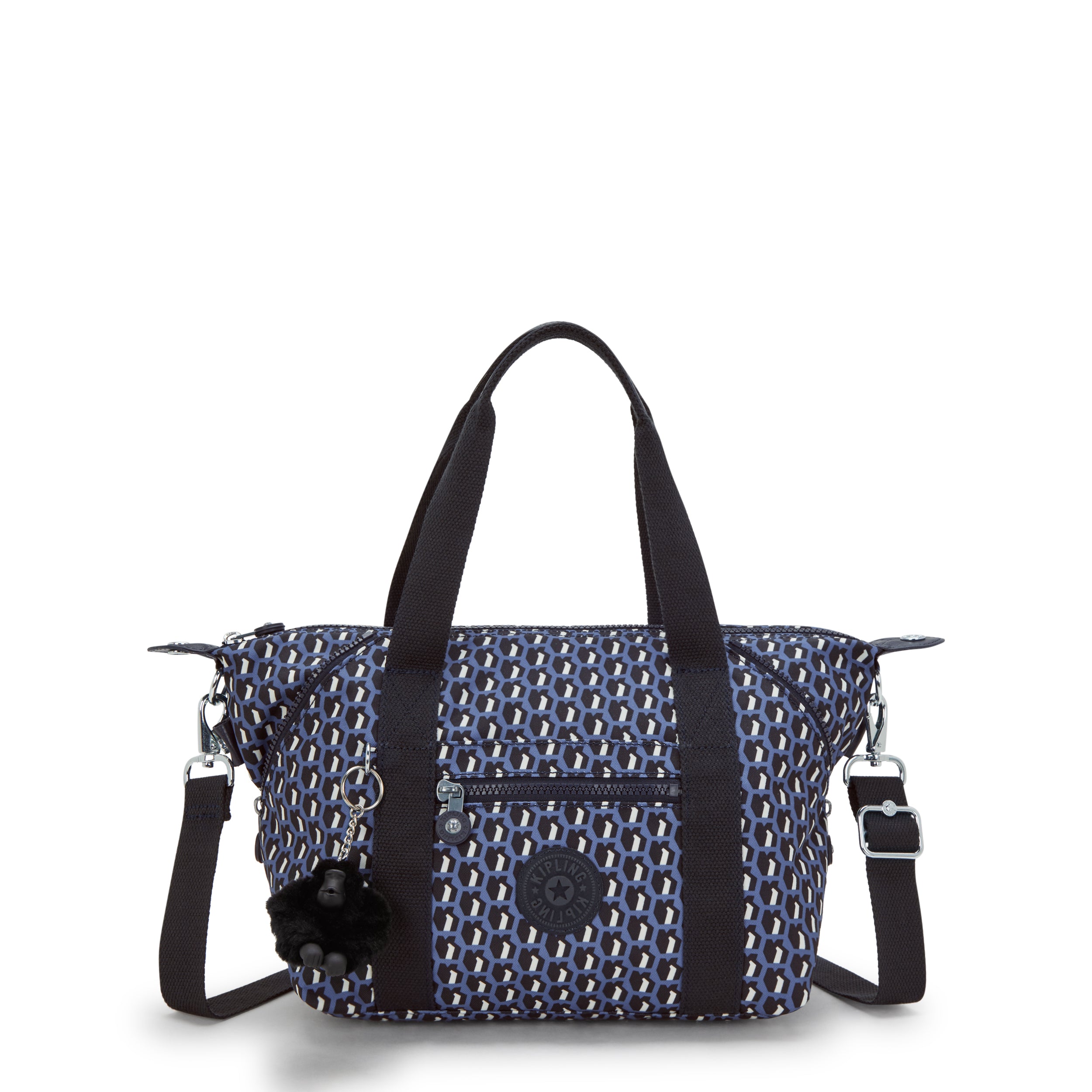 

KIPLING Small handbag (with removable shoulderstrap) Female 3D K Blue Art Mini I5656-4JS