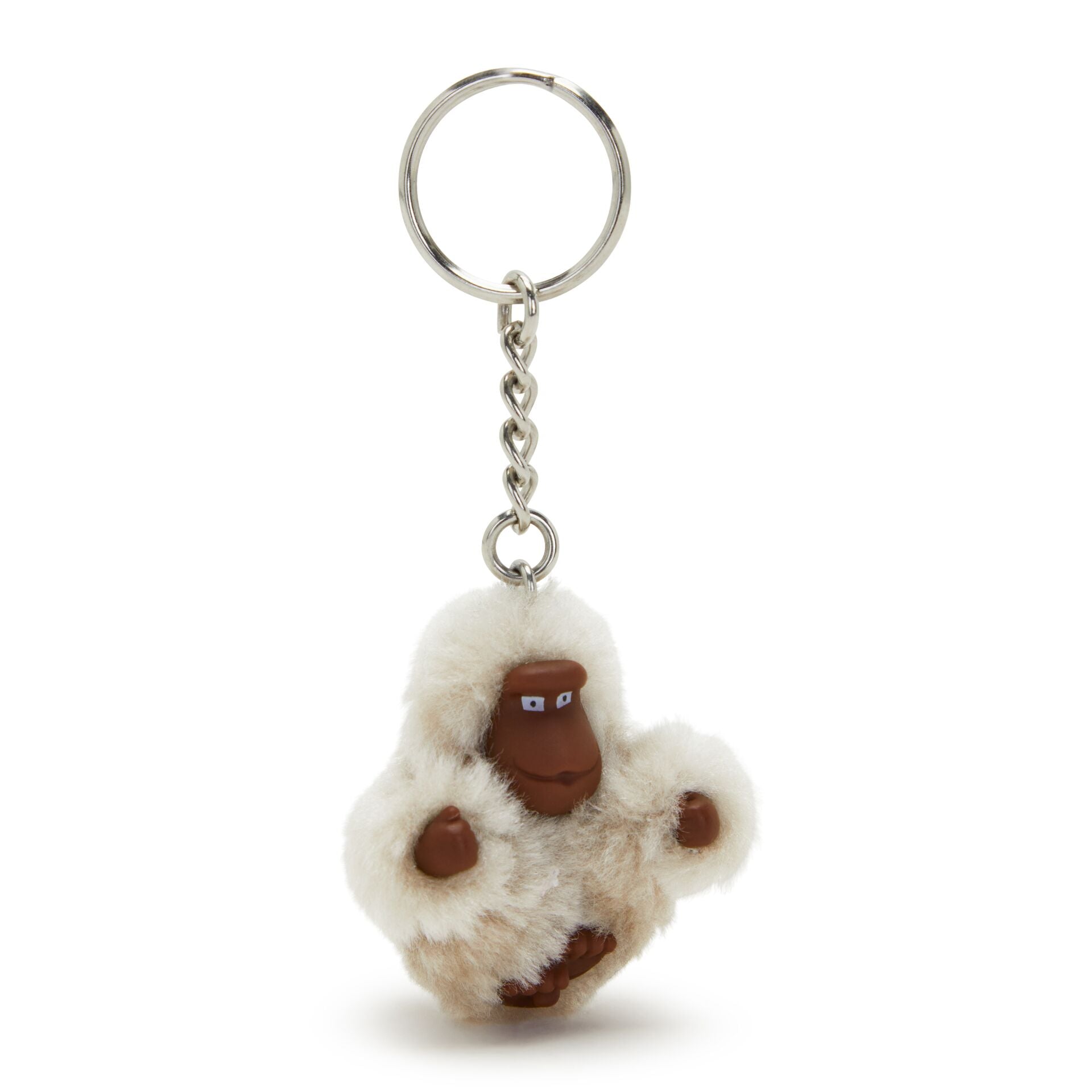 

KIPLING Extra small monkey keyhanger Female Silver Beige Monkeyclip Xs Kh