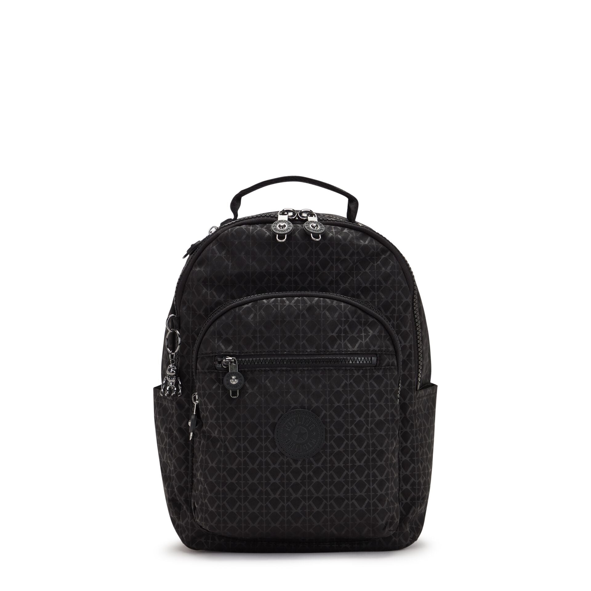 

KIPLING Small Backpack (With Laptop Protection) Female Signature Emb Seoul S, Default title