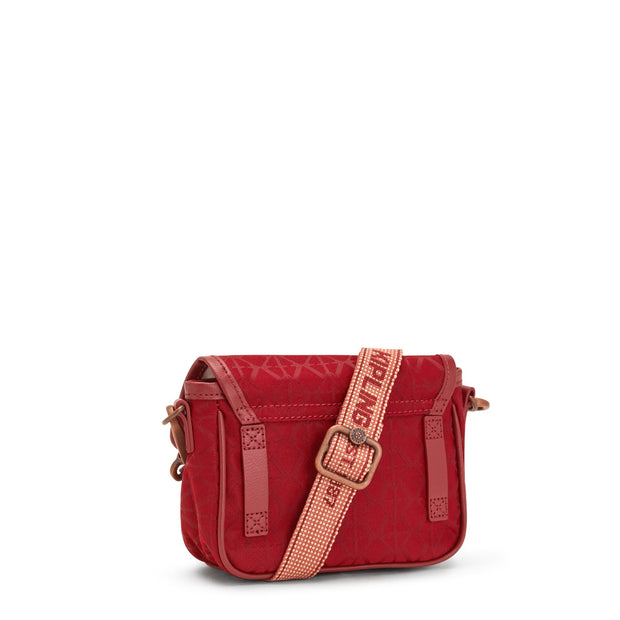 KIPLING Small crossbody (with removable shoulderstrap) Female Sign Red MU Inaki S
