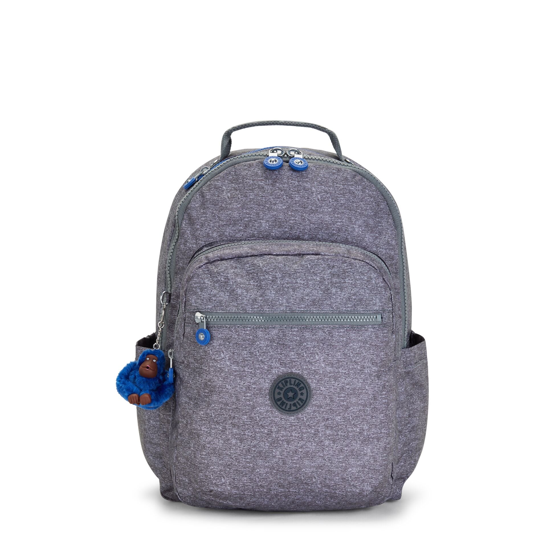 

Kipling Large Backpack With Padded Laptop Compartment Unisex Almost Jersey Combo Seoul