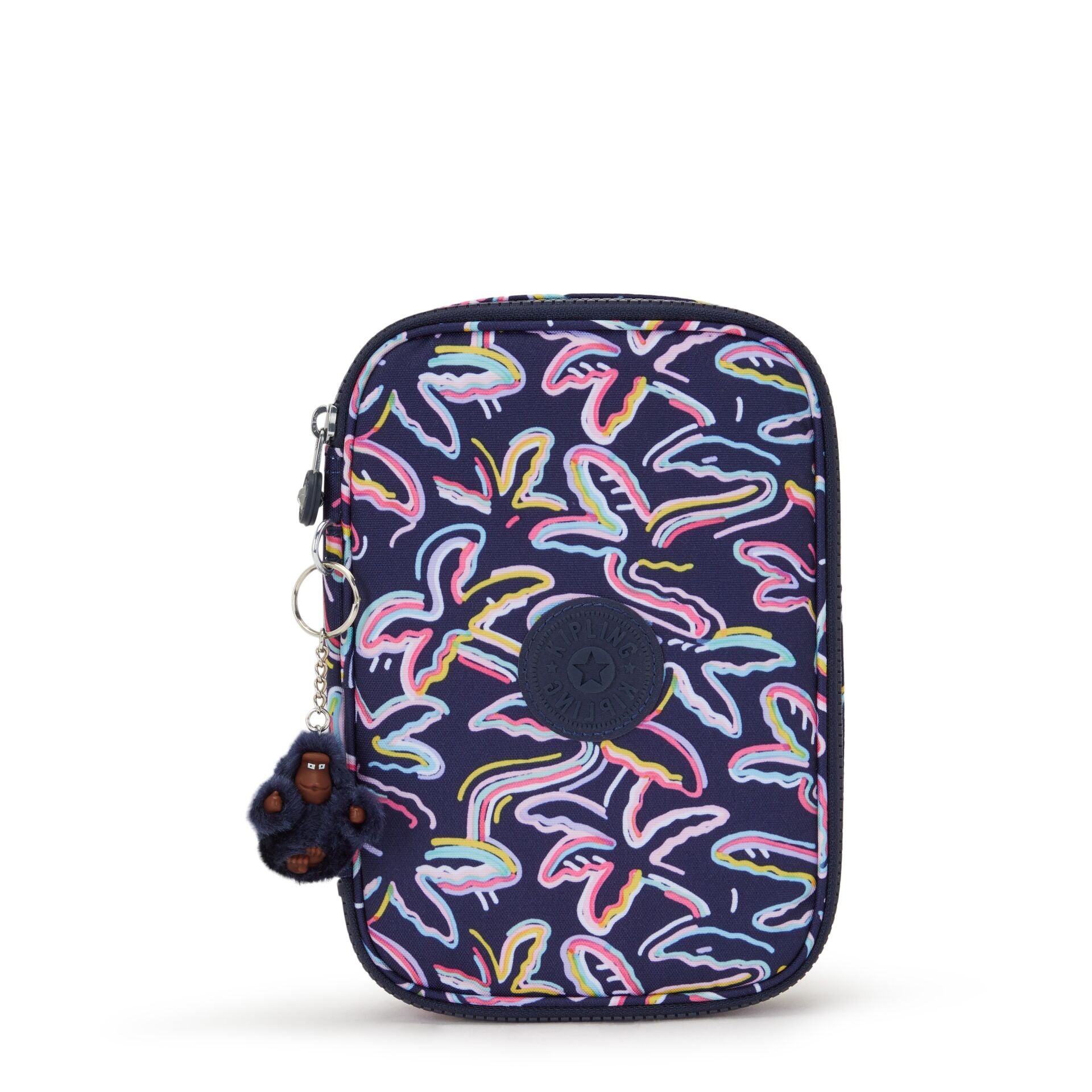 

Kipling Large Pencase Holds Up To 100 Pens Female Palm Fiesta Print 100 Pens