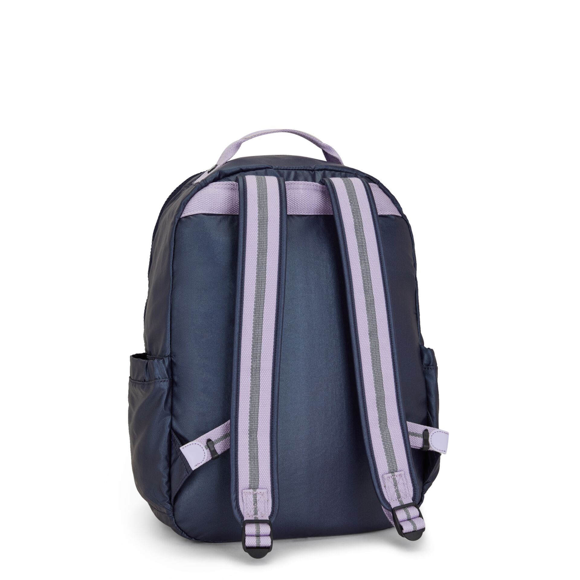 

Kipling Large Backpack With Padded Laptop Compartment Female Admiral Blue Palm Seoul