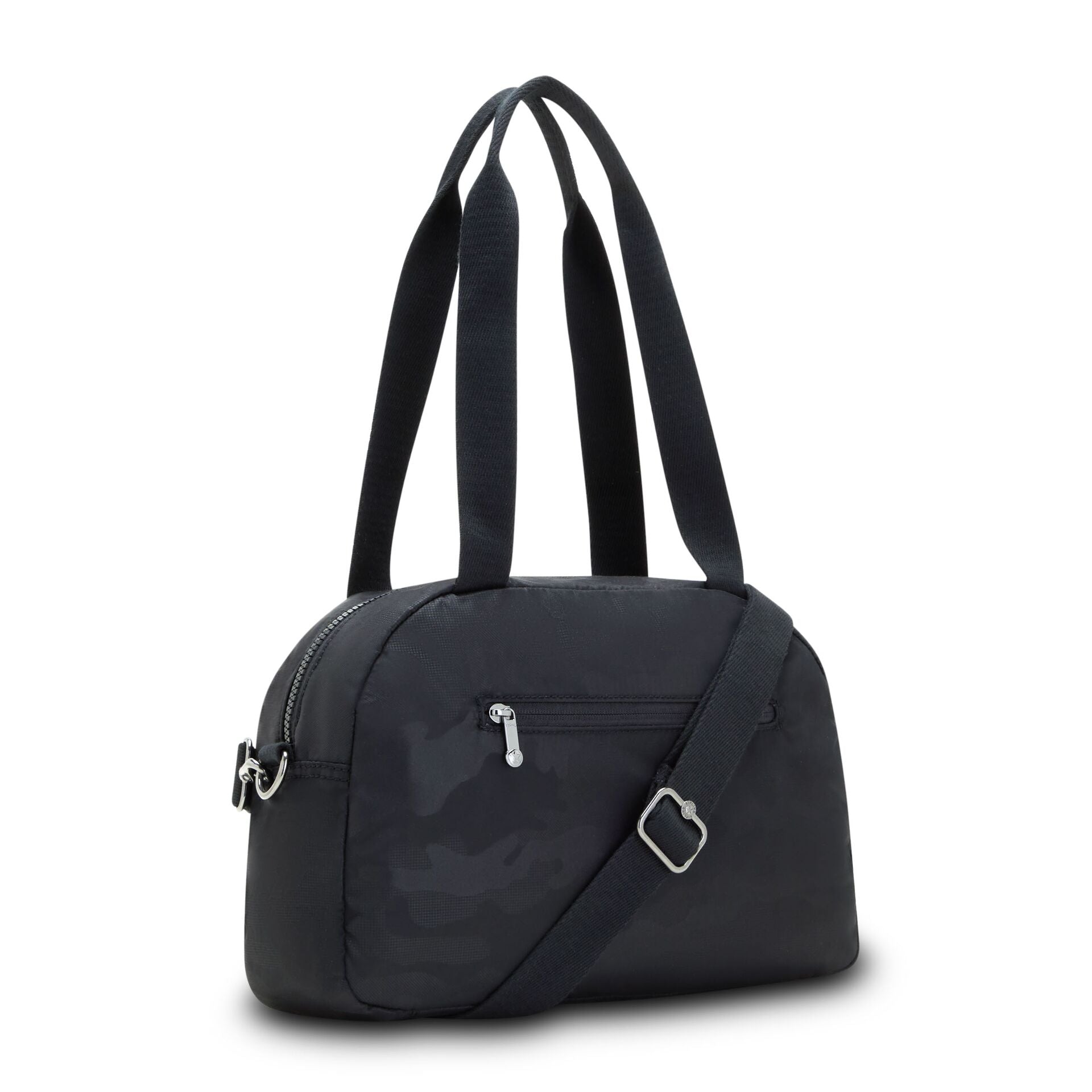 

KIPLING Medium shoulderbag (with removable shoulderstrap) Female Black Camo Emb Cool Defea