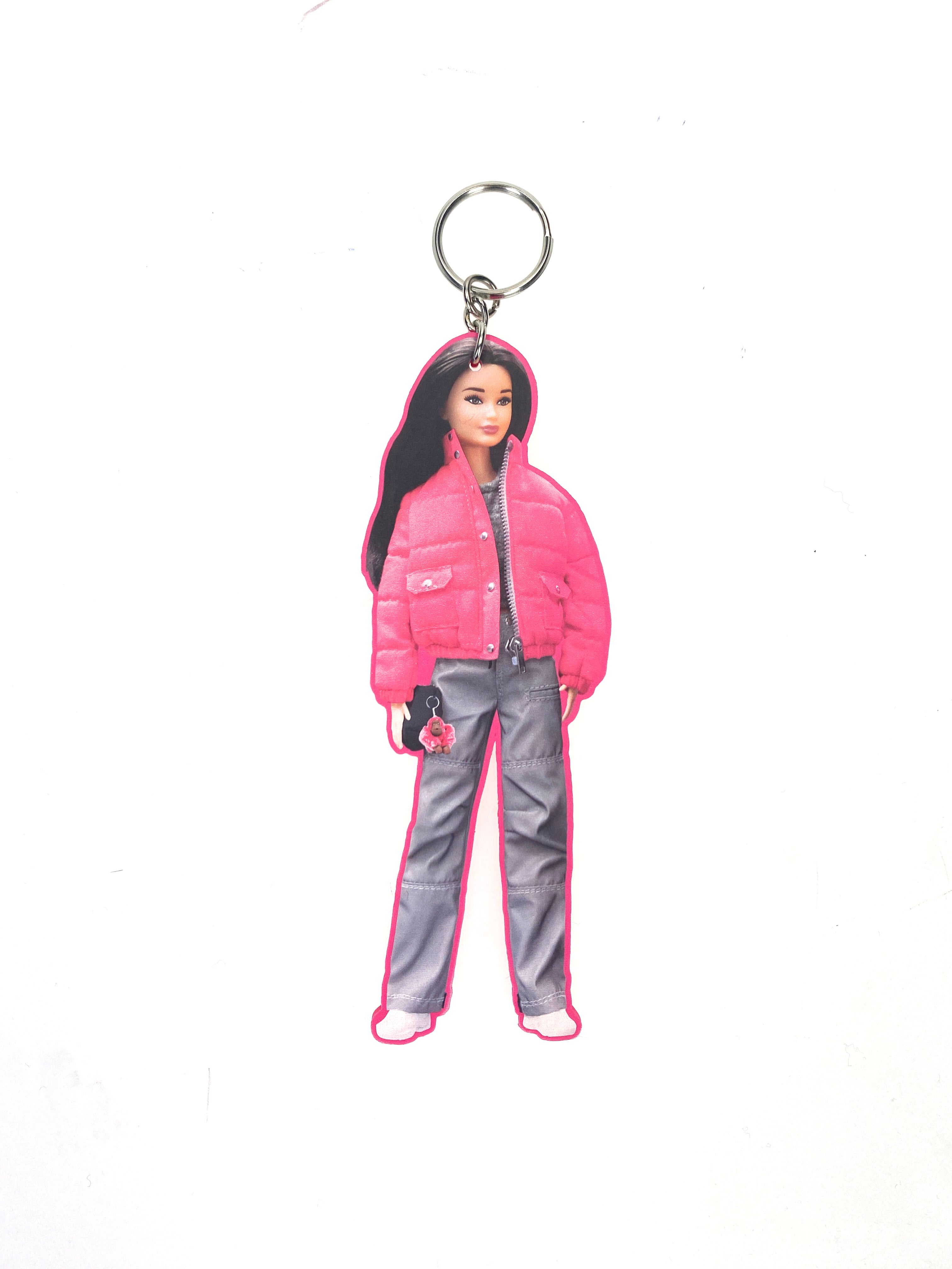 

Kipling Keyhanger Female Lively Pink Barbie Keyhanger - I7993-B1R, Default title