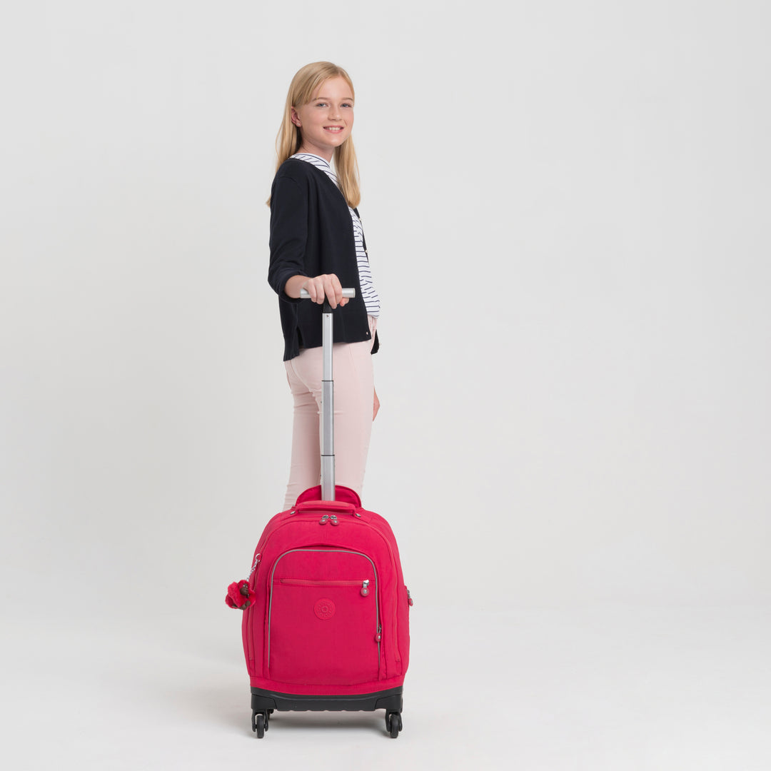 

KIPLING Wheeled School Bags KIDS True Pink ECHO