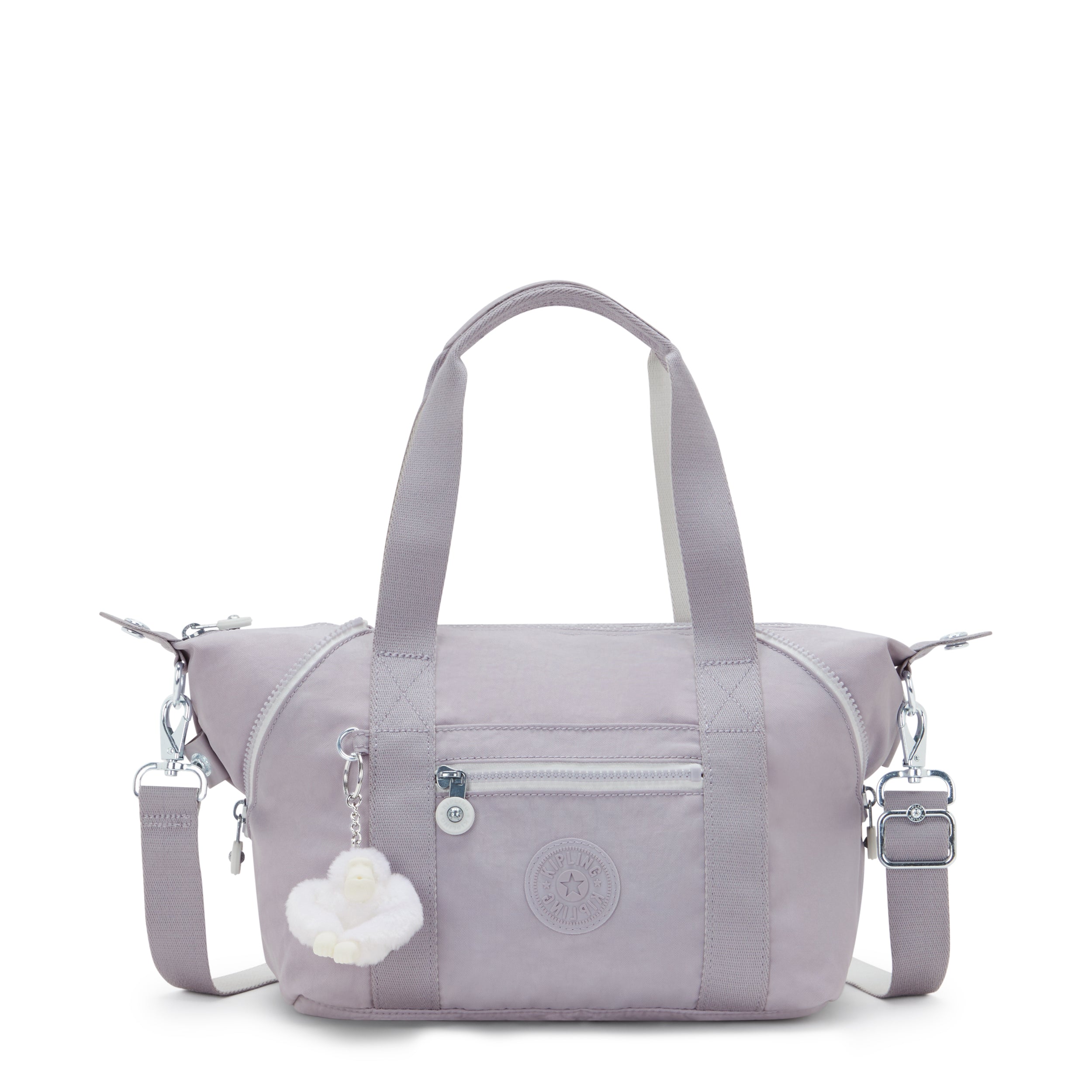 

KIPLING Small handbag (with removable shoulderstrap) Female Tender Grey Art Mini