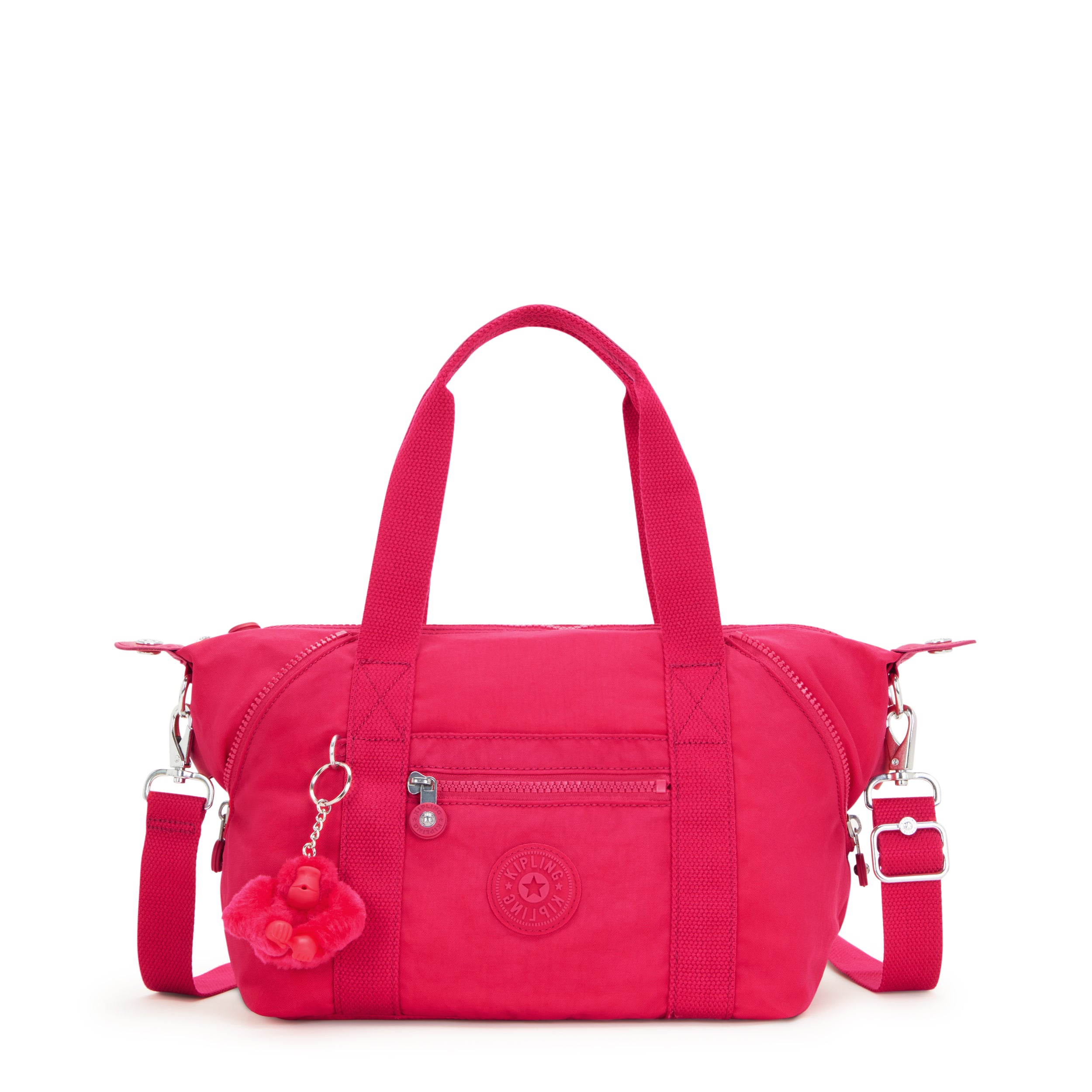 

KIPLING Small handbag (with removable shoulderstrap) Female Confetti Pink Art Mini, Default title