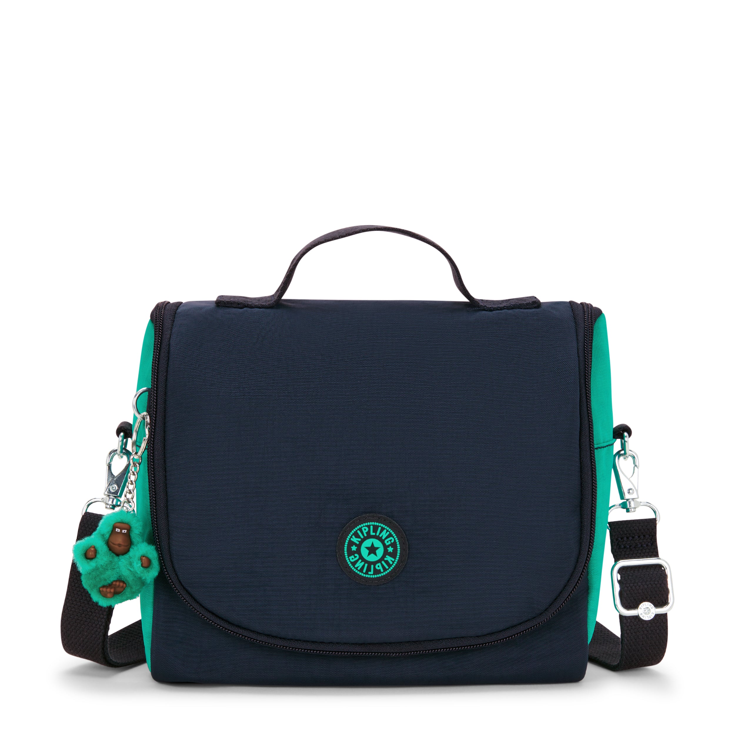 

KIPLING Large lunchbox (with trolley sleeve) Unisex Blue Green Bl New Kichirou