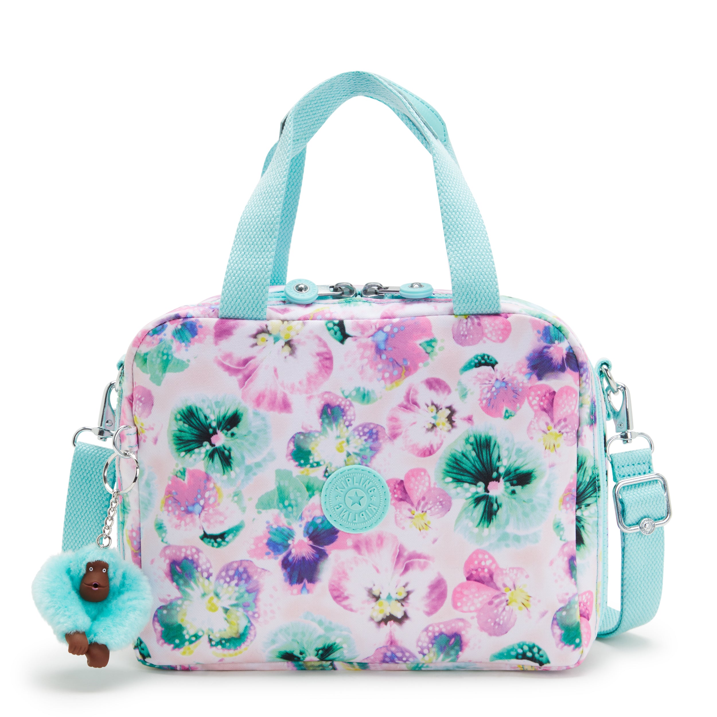 

KIPLING Large lunchbox (with trolley sleeve) Female Aqua Blossom Miyo