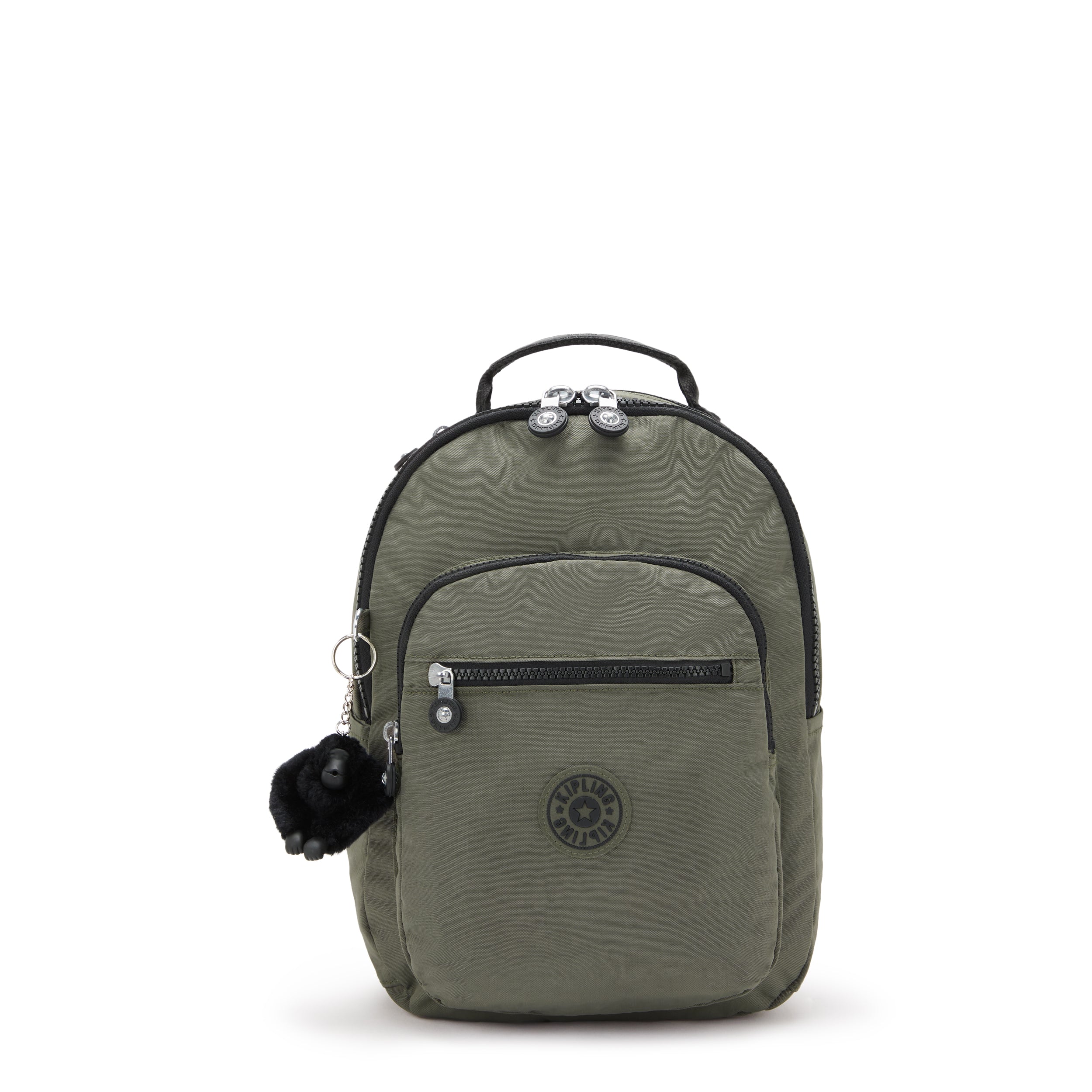 

KIPLING Small Backpack (With Laptop Protection) Unisex Green Moss Seoul S