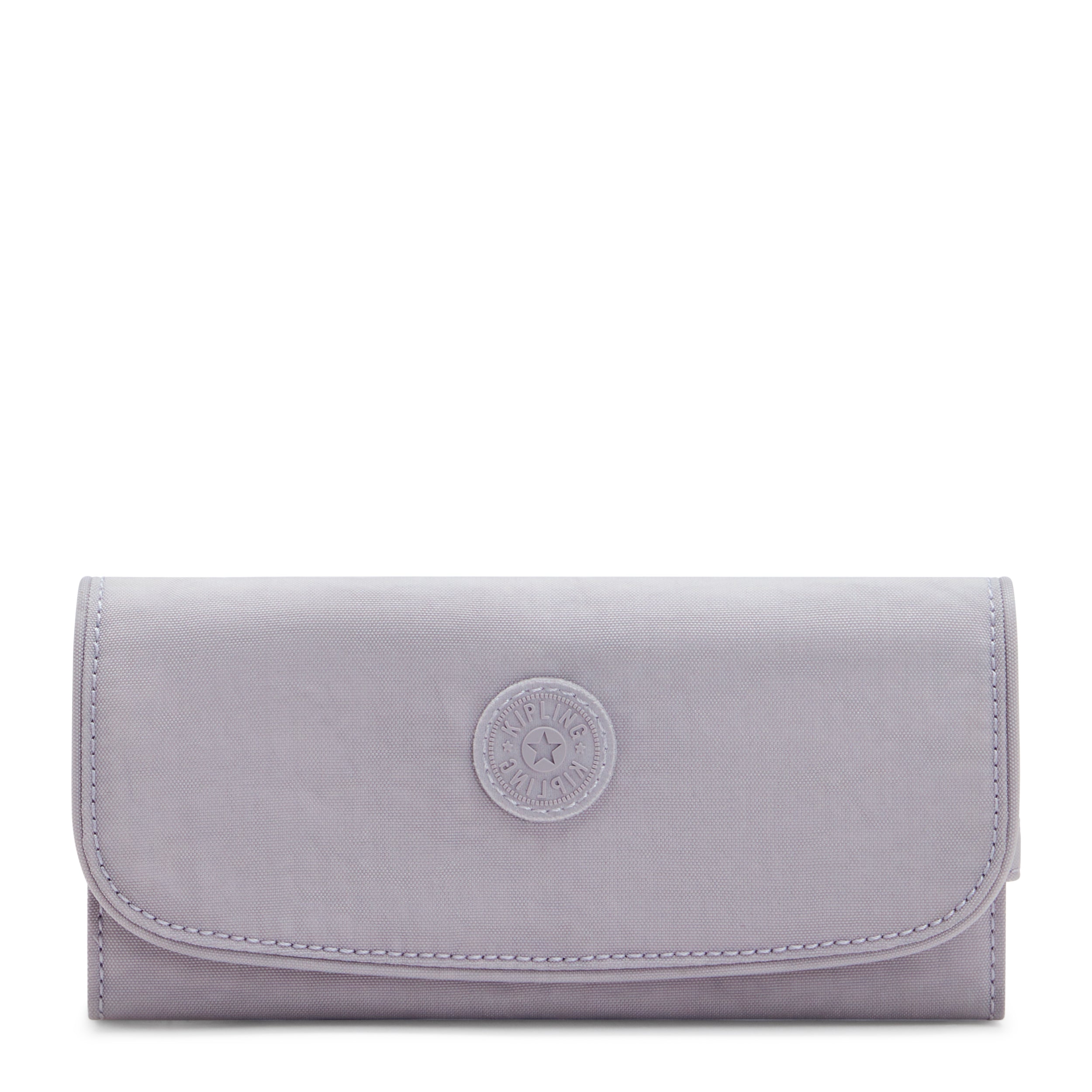 

KIPLING Large Wallet Female Tender Grey Money Land