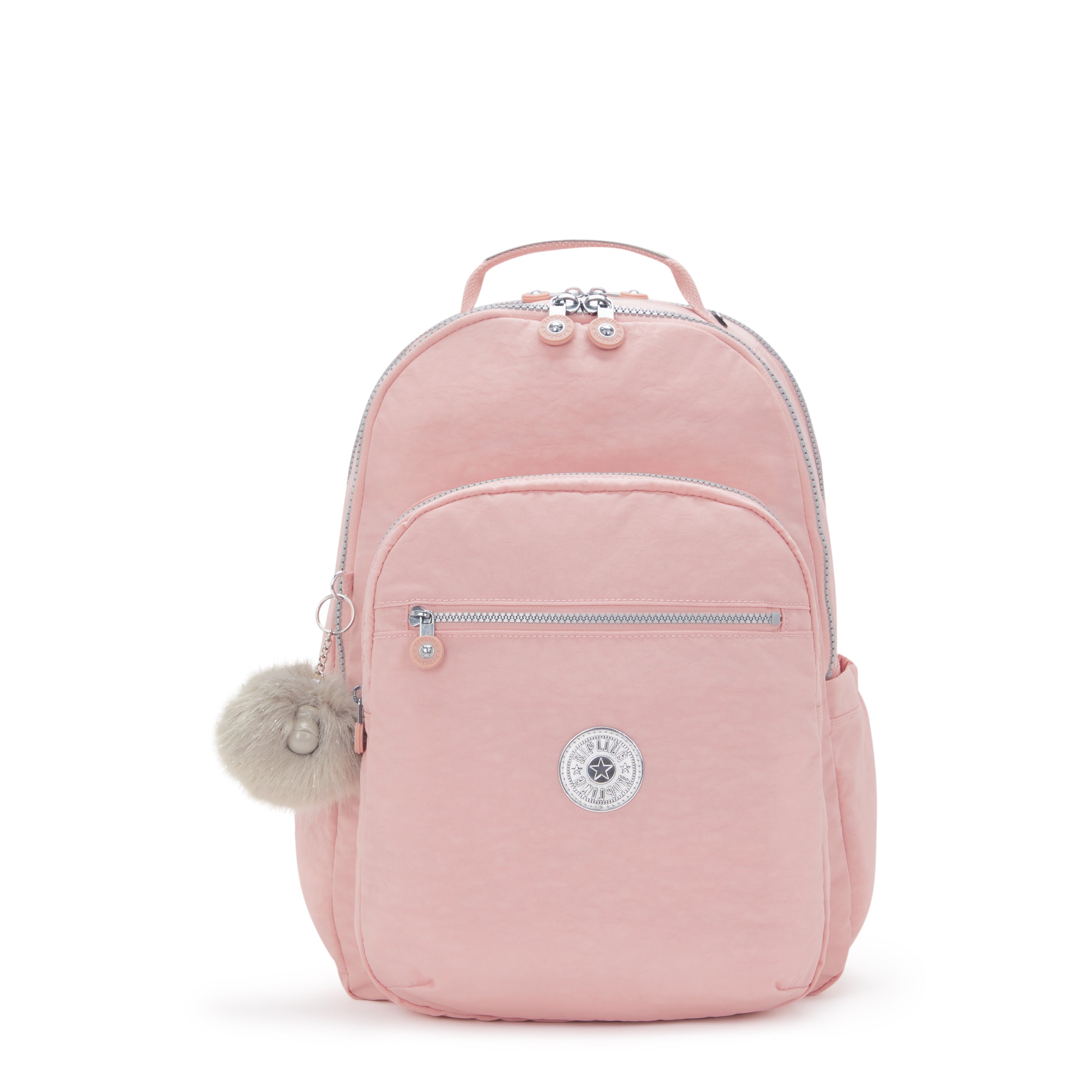 

KIPLING Large backpack (with laptop compartment) Female Bridal Rose Seoul Lap