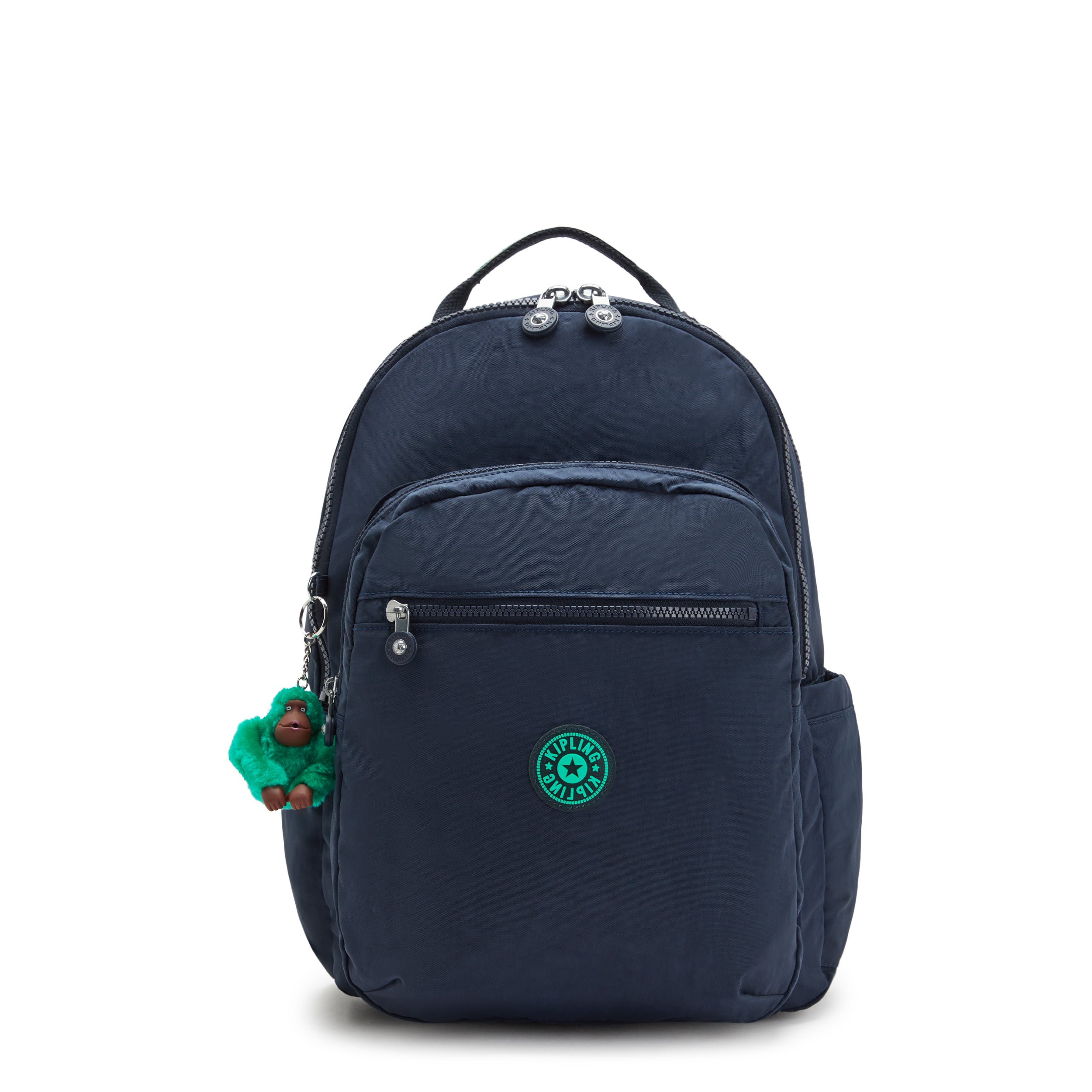 

KIPLING Large backpack (with laptop compartment) Unisex Blue Green Bl Seoul Lap - I4275-CD7