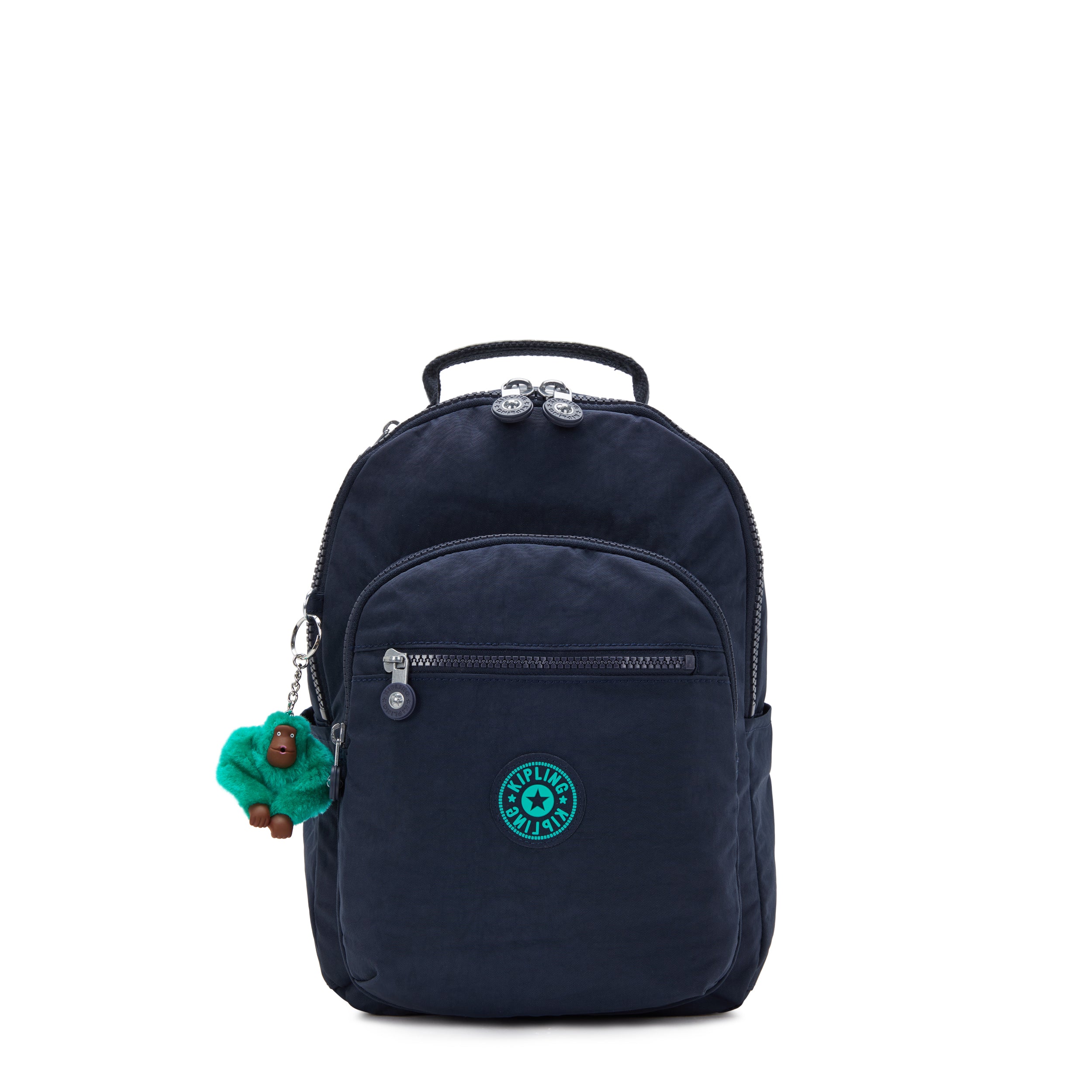 

KIPLING Small Backpack (With Laptop Protection) Unisex Blue Green Bl Seoul S