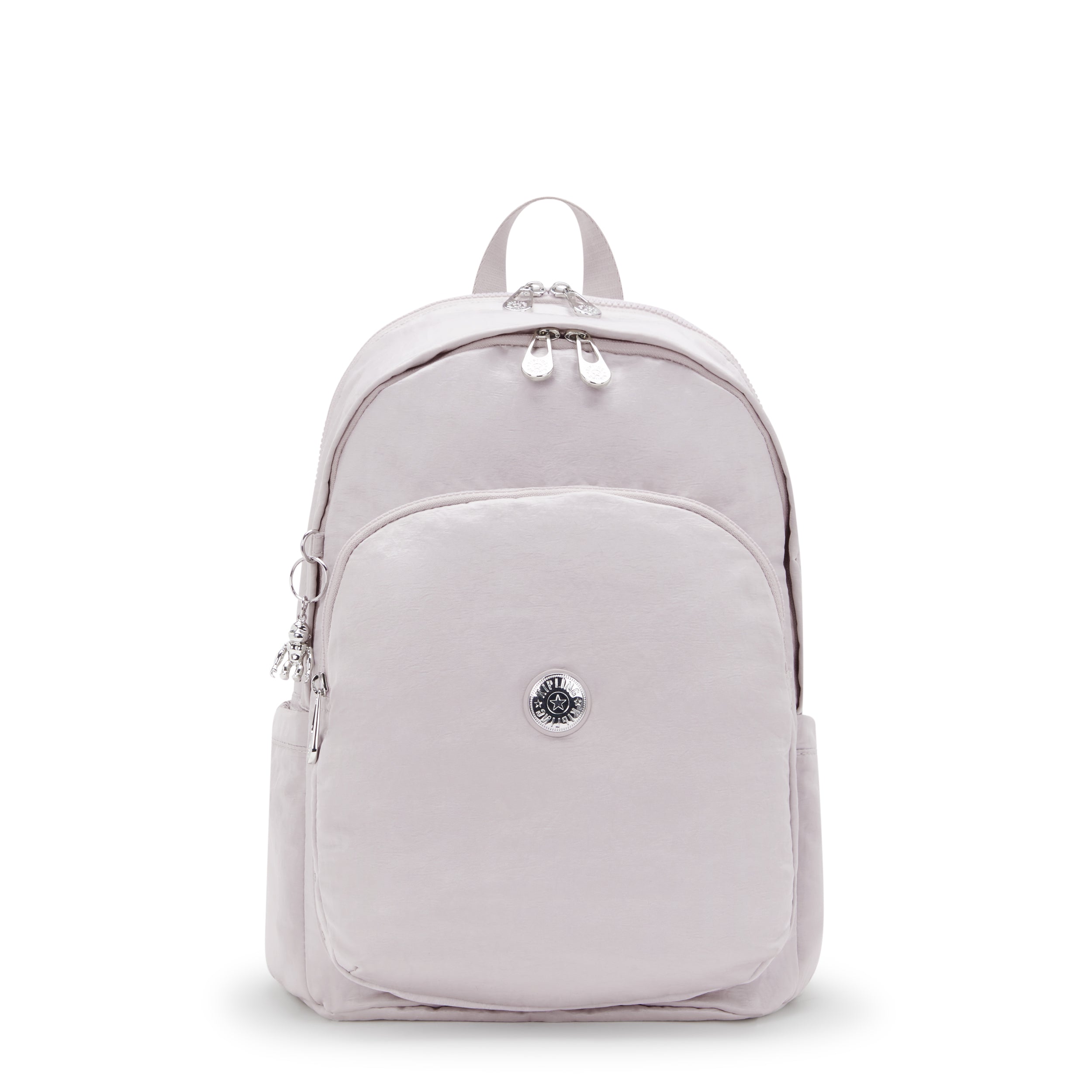 

KIPLING Large backpack Female Gleam Silver Delia M