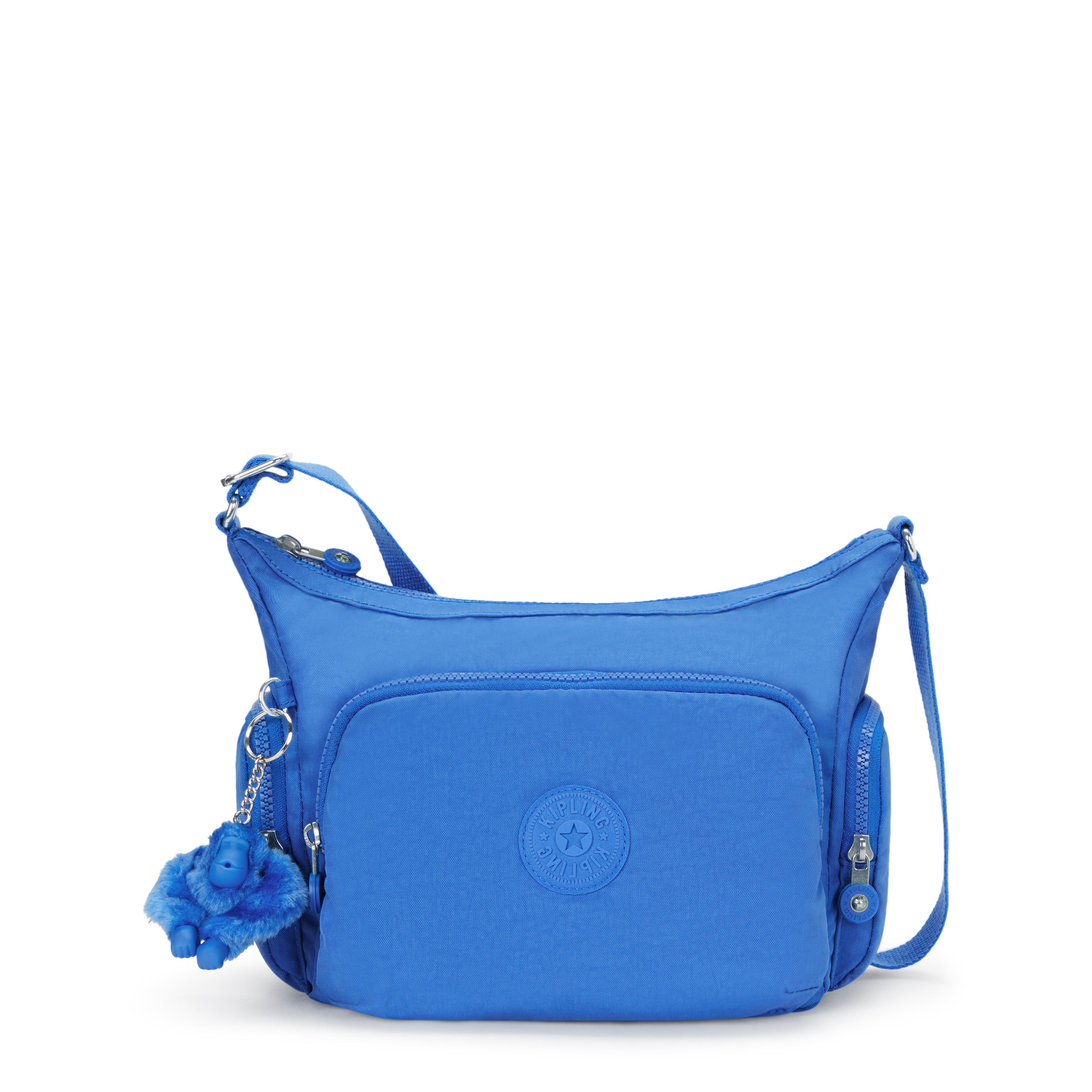 

KIPLING Medium Crossbody Bag with Adjustable Straps Female Havana Blue Gabb S