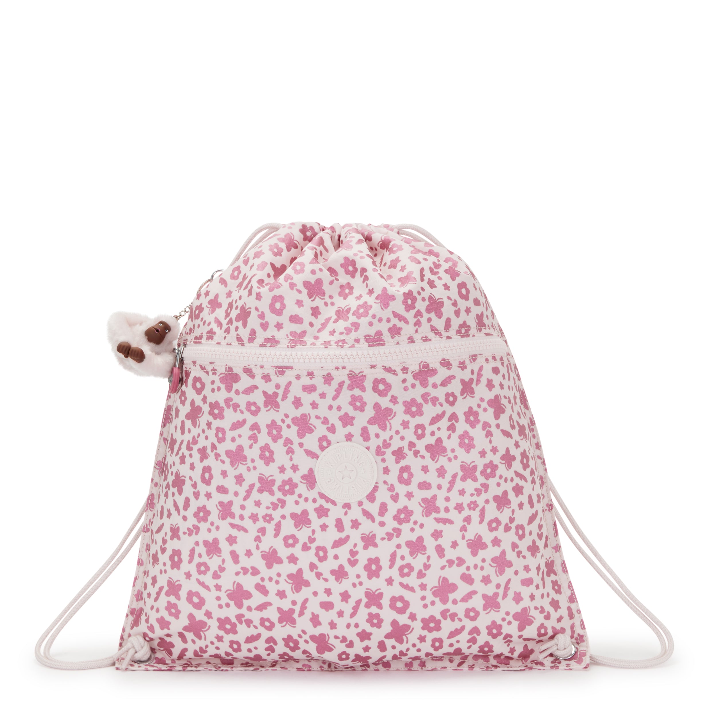 

Kipling Medium Backpack (With Drawstring) Female Magic Floral Supertaboo, Default title